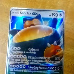 Snorlax GX Pokemon